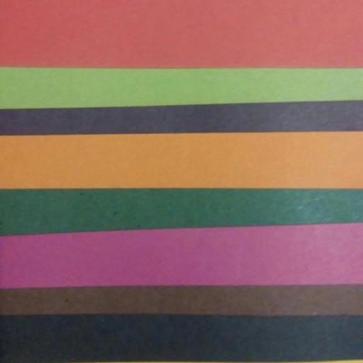 مقوا رنگی بسته 10 برگی جور